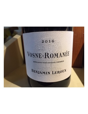 2016 Benjamin Leroux Vosne-Romanee